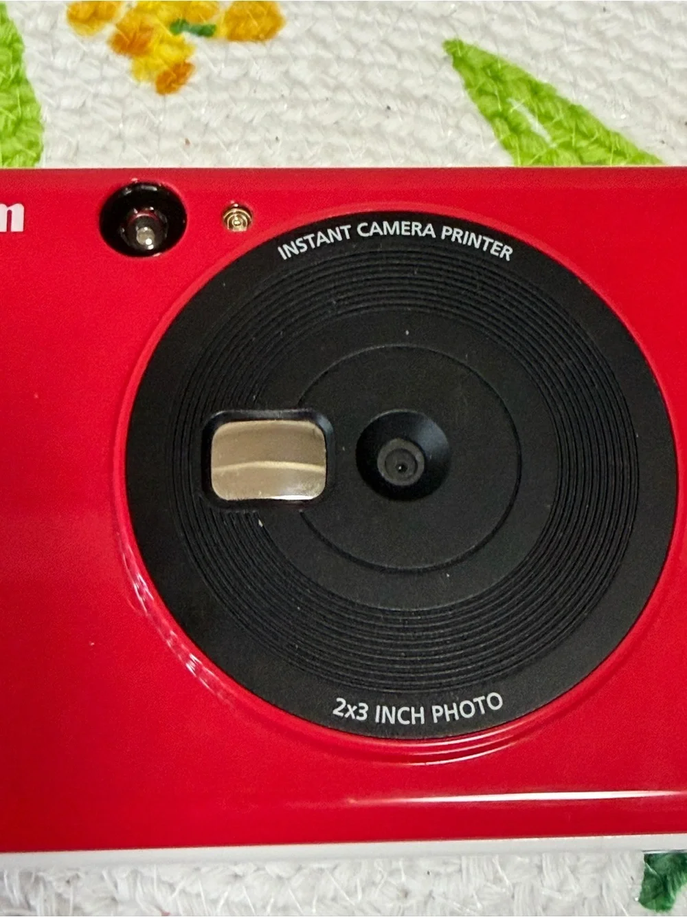 Canon Ivy CLIQ Instant Camera Printer - Red